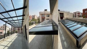 تفاوت اجرای نورگیر برای پاسیو، پارکینگ و استخر